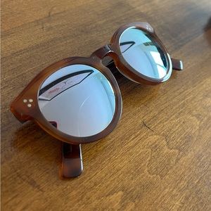Illesteva Leonard II Sunglasses Tortoise & Mirror